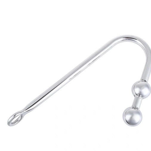Hook 4417 Two Balls Steel Stainless Pleasurable Anal 0830